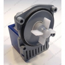 Насос для стиральной машины Bosch WFF1200-WFF1205 WFF1201, Siemens на 4 саморезах, контакты сзади под разъем