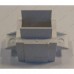 Корпус клавиши выключателя для стиральной машины Blomberg WAF1320