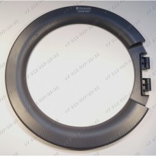 Внешний обод люка для стиральной машины Ariston WMSG7106BCIS, WMSD621BCIS, WMSF605BCIS