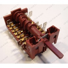 Переключатель режимов духовки для плиты Hansa FCMW58006030 53384 FCEX59209 FCEW59009