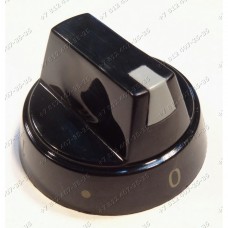Ручка переключения конфорки черная, цифры от 0 до 3 для плиты Hansa FCCX57034030 (51480)