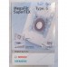 Комплект мешков-пылесборников type G XXL G XL GXXL GXL для пылесоса Bosch BSGL3, BSGL4, BSG4, BSG6, BSG7