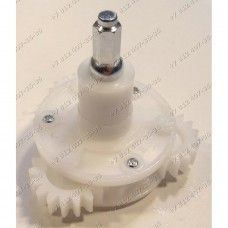 Редуктор в сборе с шестеренками для мясорубки Polaris PMG1820L, PMG1722