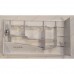 Панель дозатора для стиральной машины Gorenje WS53Z145 350004/01