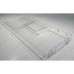 Панель ящика для холодильника Beko CA6017S, CA6017W, CDA644S, CDA644W, CDA645FS, CDA645FS/1