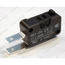 Микровыключатель аквастоп посудомоечной машины Hansa ZIM446EH 1100064 Gorenje GV55111 571917/01