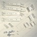 Комплект крепления к фасаду холодильника Electrolux ENN3154AOW, ENN3153AOW, ERN29790
