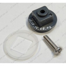 Часть втулки шнека - пластиковый квадрат для мясорубок Philips HR2708/40, HR2709/20, HR2710/10