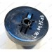Ручка переключения конфорки серебристая PMG610.00/09.239.01 плиты Hansa