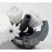 Редуктор в сборе с 3 шестеренками для мясорубки Bosch MUM4406/03 MUM4505/01 MUM4856EU/03 MUM4880/05