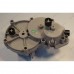 Редуктор в сборе с шестеренками для мясорубок Moulinex ME4001, HV4, ME406, ME415, ME205, ME2051
